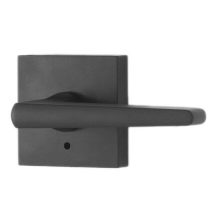 Weslock Philtower Privacy Lock with Adjustable Latch and Full Lip Strike Matte Black Finish 007107272FR20